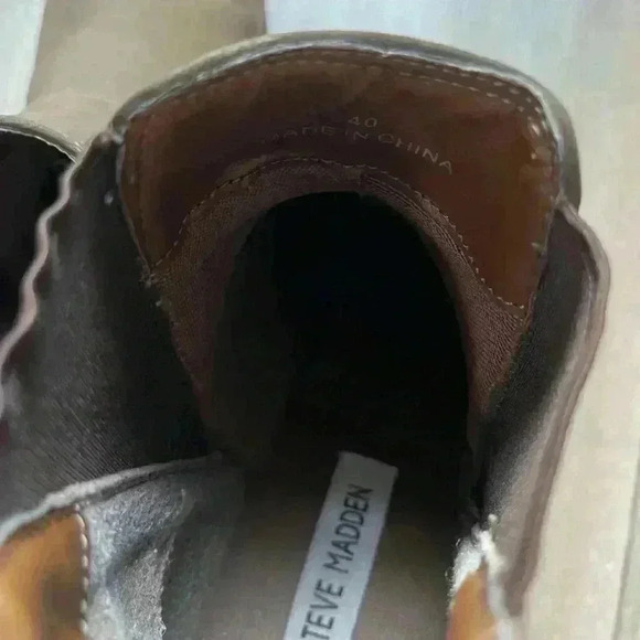 Steve Madden khaki‎ brown booties - Picture 6 of 6